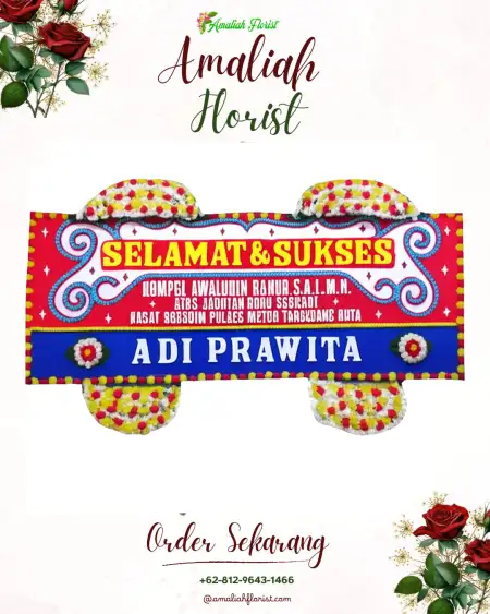 Papan Bunga Ucapan Selamat Ambalresmi